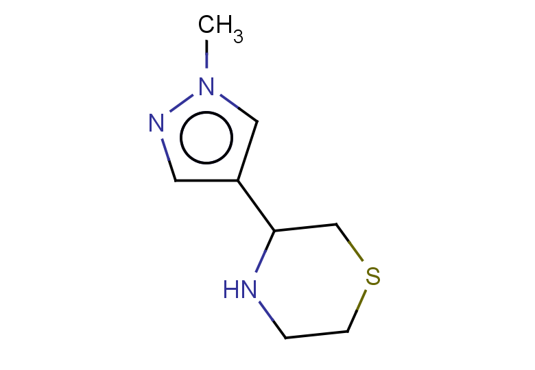 3-(1-methyl-1H-pyrazol-4-yl)thiomorpholine