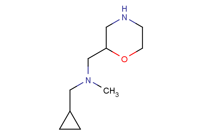 (cyclopropylmethyl)(methyl)(morpholin-2-ylmethyl)amine