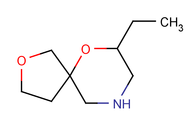 7-ethyl-2,6-dioxa-9-azaspiro[4.5]decane, Mixture of diastereomers