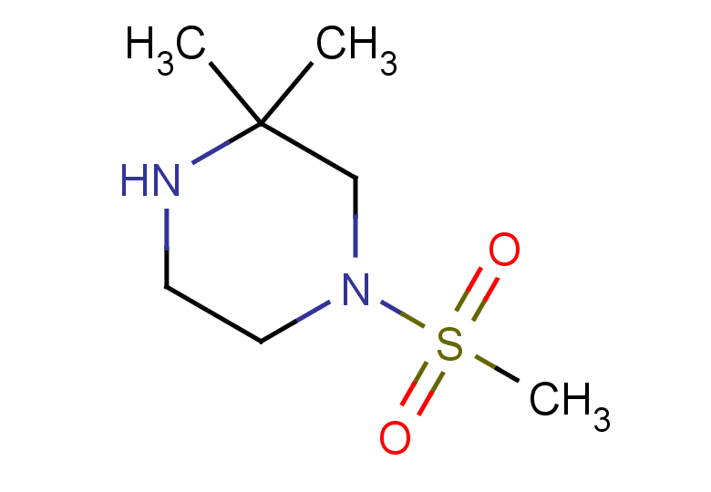 1-methanesulfonyl-3,3-dimethylpiperazine