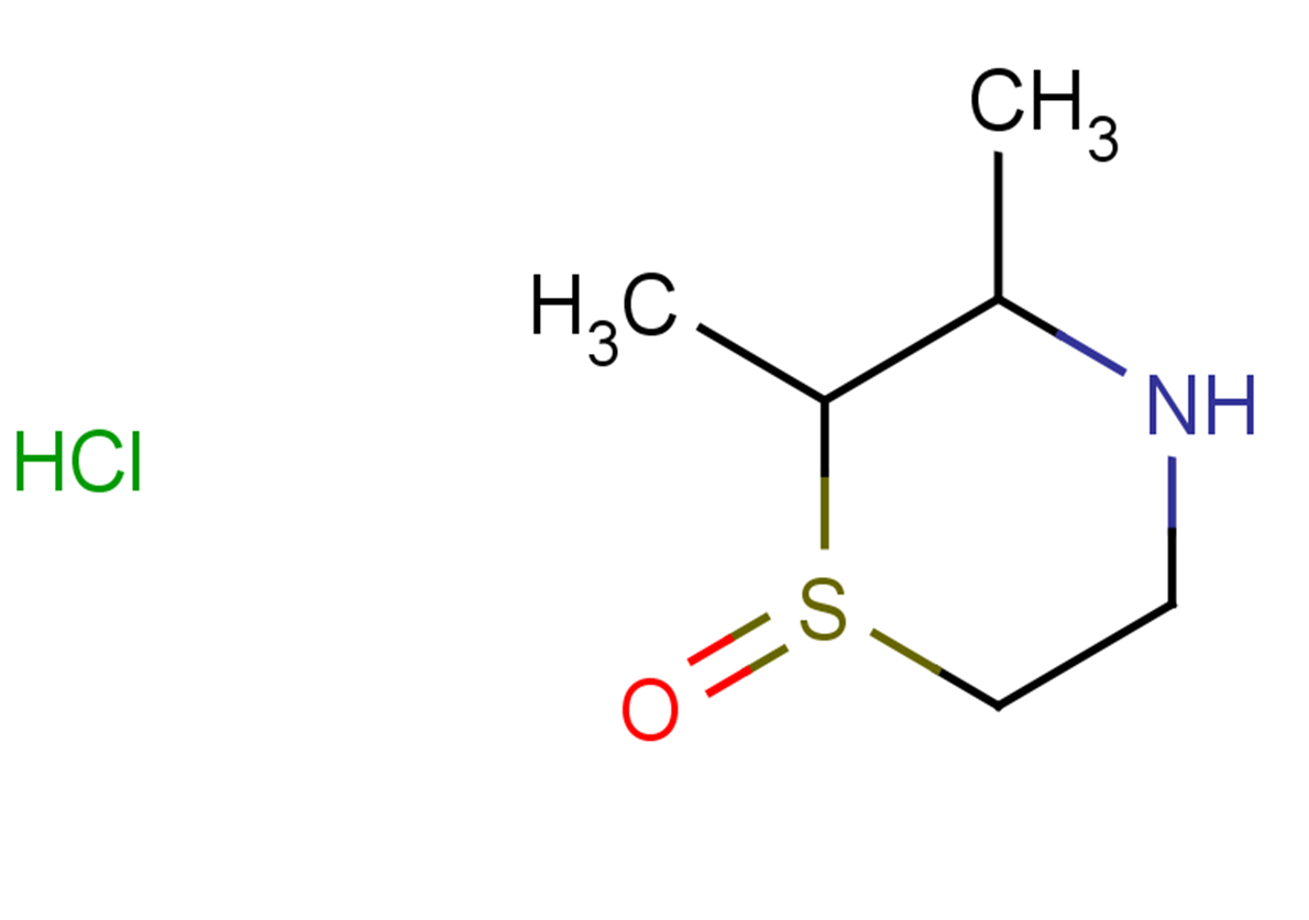 2,3-dimethyl-1lambda4-thiomorpholin-1-one hydrochloride, Mixture of diastereomers