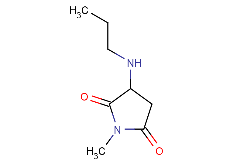 1-methyl-3-(propylamino)pyrrolidine-2,5-dione