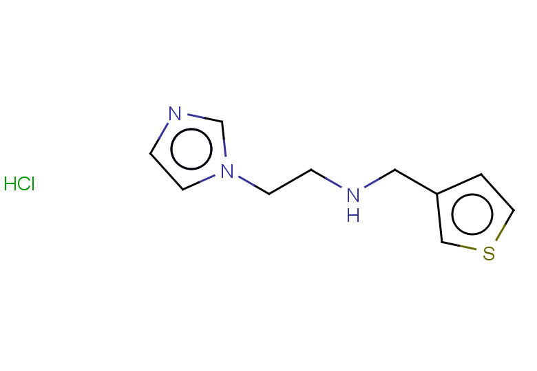 [2-(1H-imidazol-1-yl)ethyl][(thiophen-3-yl)methyl]amine hydrochloride