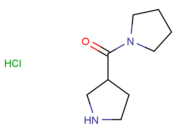 3-(pyrrolidine-1-carbonyl)pyrrolidine hydrochloride
