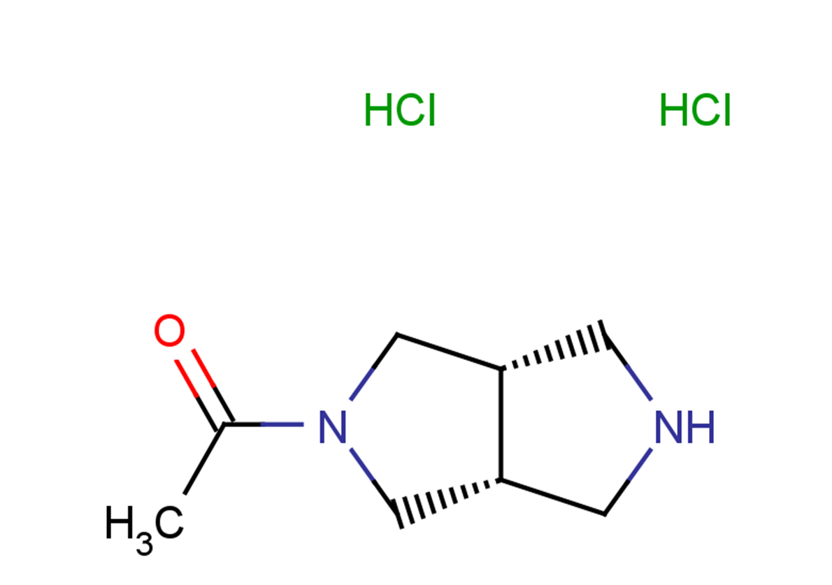 rac-1-[(3aR,6aS)-octahydropyrrolo[3,4-c]pyrrol-2-yl]ethan-1-one dihydrochloride