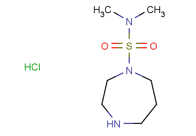 N,N-dimethyl-1,4-diazepane-1-sulfonamide hydrochloride