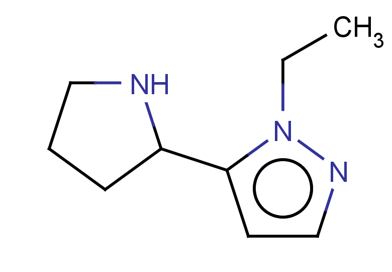 1-ethyl-5-(pyrrolidin-2-yl)-1H-pyrazole