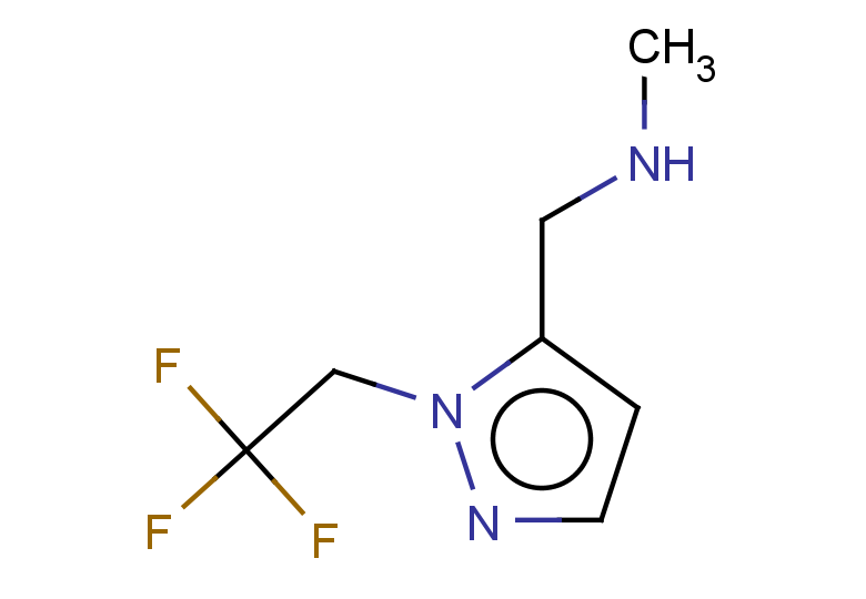methyl({[1-(2,2,2-trifluoroethyl)-1H-pyrazol-5-yl]methyl})amine