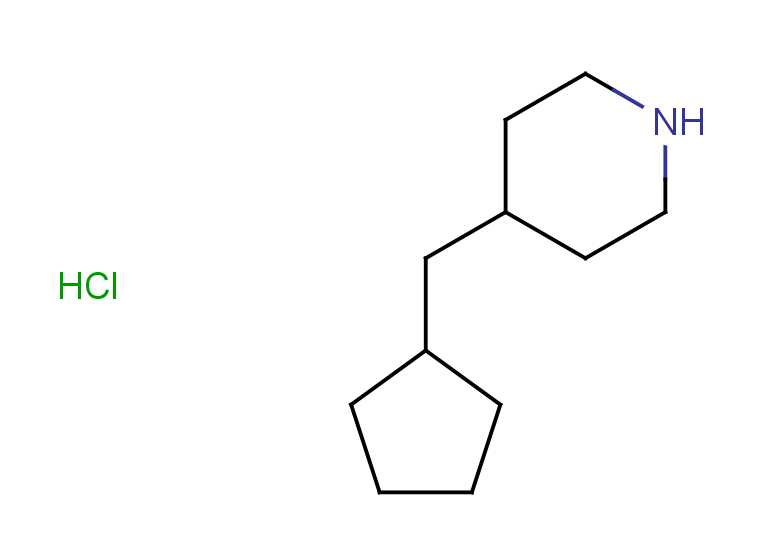 4-(cyclopentylmethyl)piperidine hydrochloride