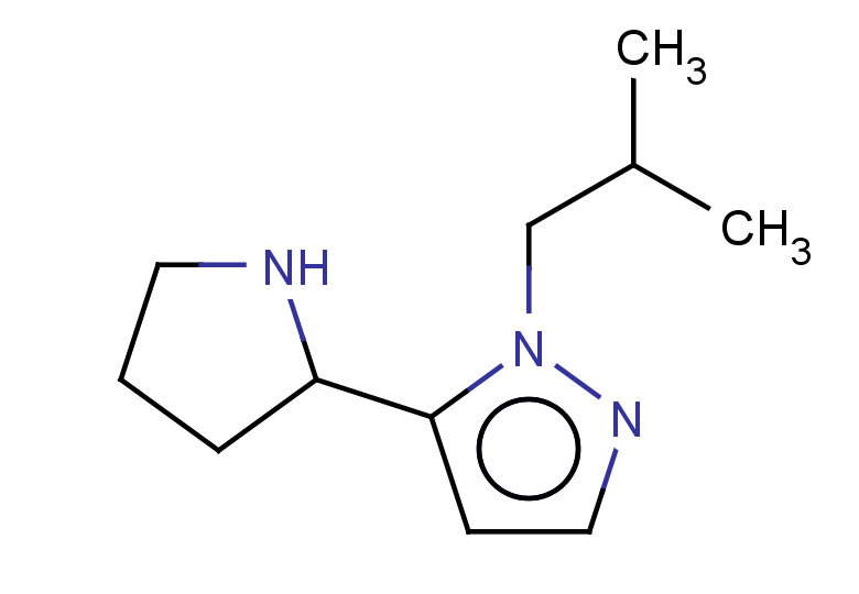 1-(2-methylpropyl)-5-(pyrrolidin-2-yl)-1H-pyrazole