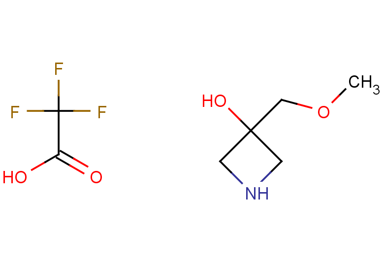 3-(methoxymethyl)azetidin-3-ol trifluoroacetate