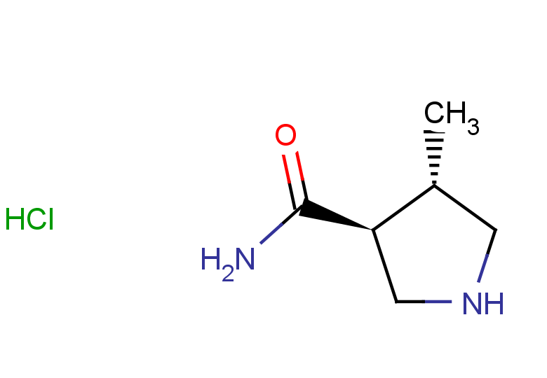 rac-(3R,4R)-4-methylpyrrolidine-3-carboxamide hydrochloride, trans