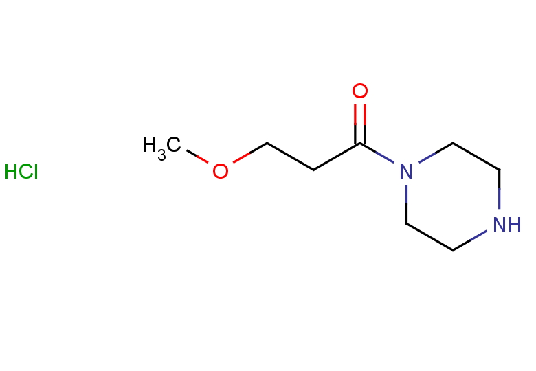 3-methoxy-1-(piperazin-1-yl)propan-1-one hydrochloride