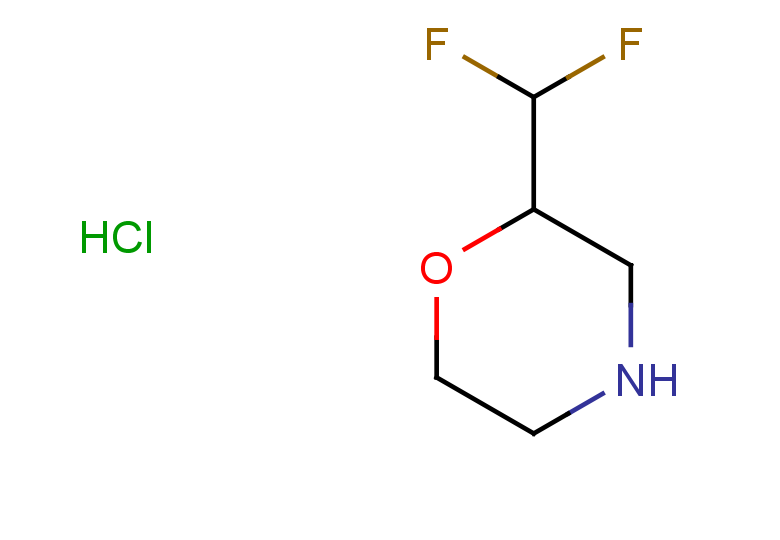 2-(difluoromethyl)morpholine hydrochloride