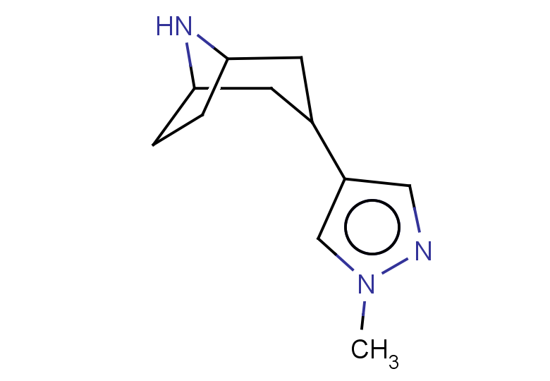 3-(1-methyl-1H-pyrazol-4-yl)-8-azabicyclo[3.2.1]octane