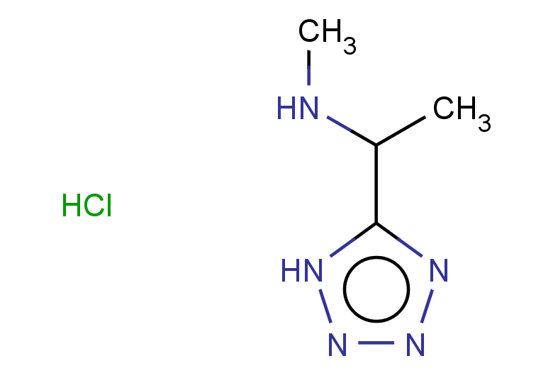 methyl[1-(1H-1,2,3,4-tetrazol-5-yl)ethyl]amine hydrochloride