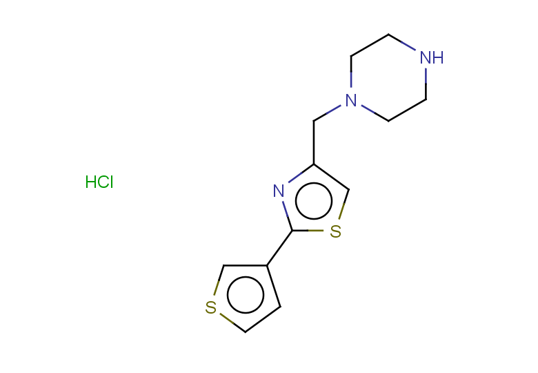 1-{[2-(thiophen-3-yl)-1,3-thiazol-4-yl]methyl}piperazine hydrochloride