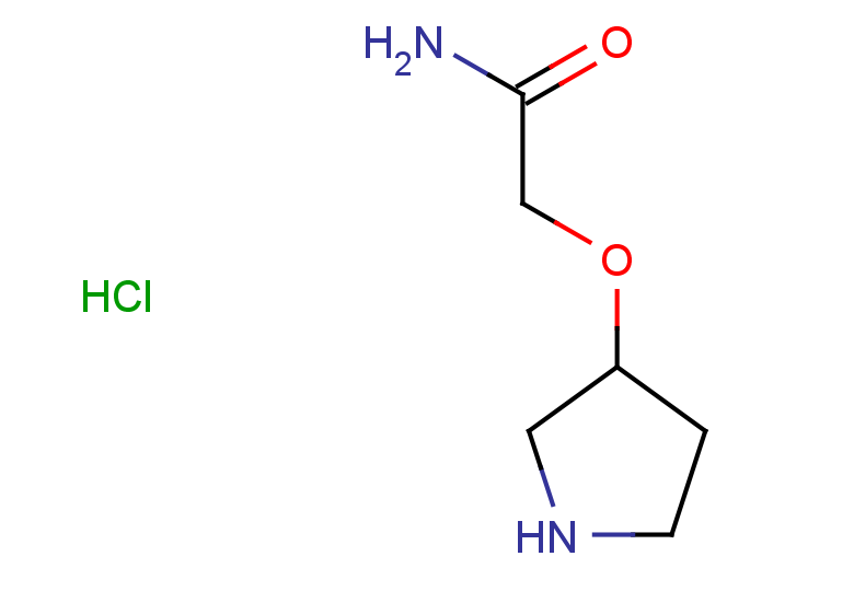 2-(pyrrolidin-3-yloxy)acetamide hydrochloride
