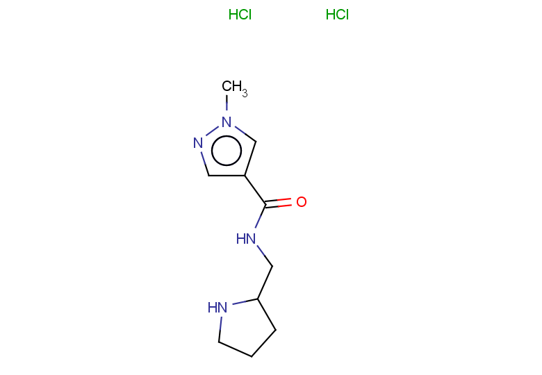 1-methyl-N-[(pyrrolidin-2-yl)methyl]-1H-pyrazole-4-carboxamide dihydrochloride