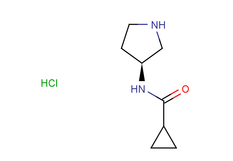 N-[(3S)-pyrrolidin-3-yl]cyclopropanecarboxamide hydrochloride