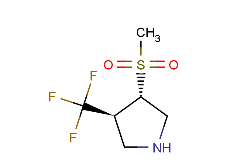rac-(3R,4R)-3-methanesulfonyl-4-(trifluoromethyl)pyrrolidine