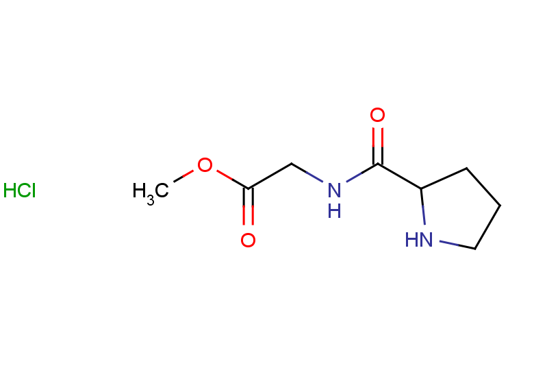 methyl 2-(pyrrolidin-2-ylformamido)acetate hydrochloride