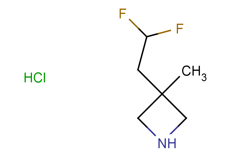 3-(2,2-difluoroethyl)-3-methylazetidine hydrochloride
