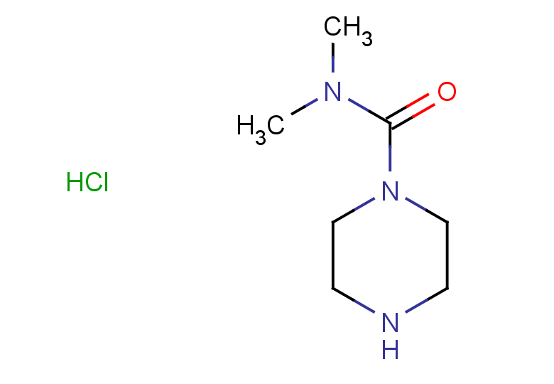 N,N-dimethylpiperazine-1-carboxamide hydrochloride
