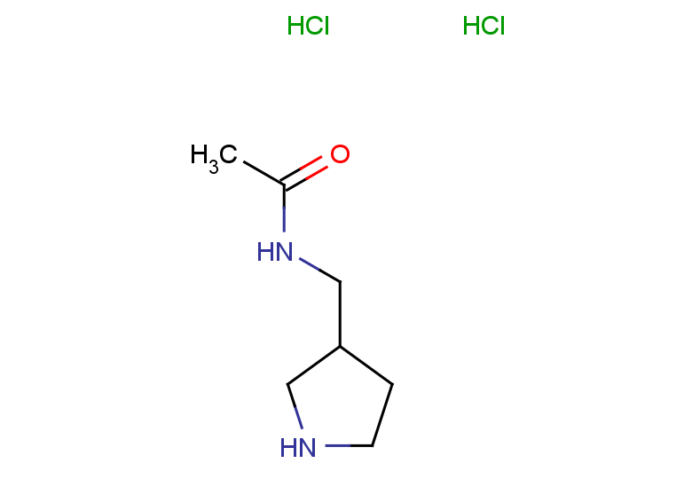 N-[(pyrrolidin-3-yl)methyl]acetamide dihydrochloride