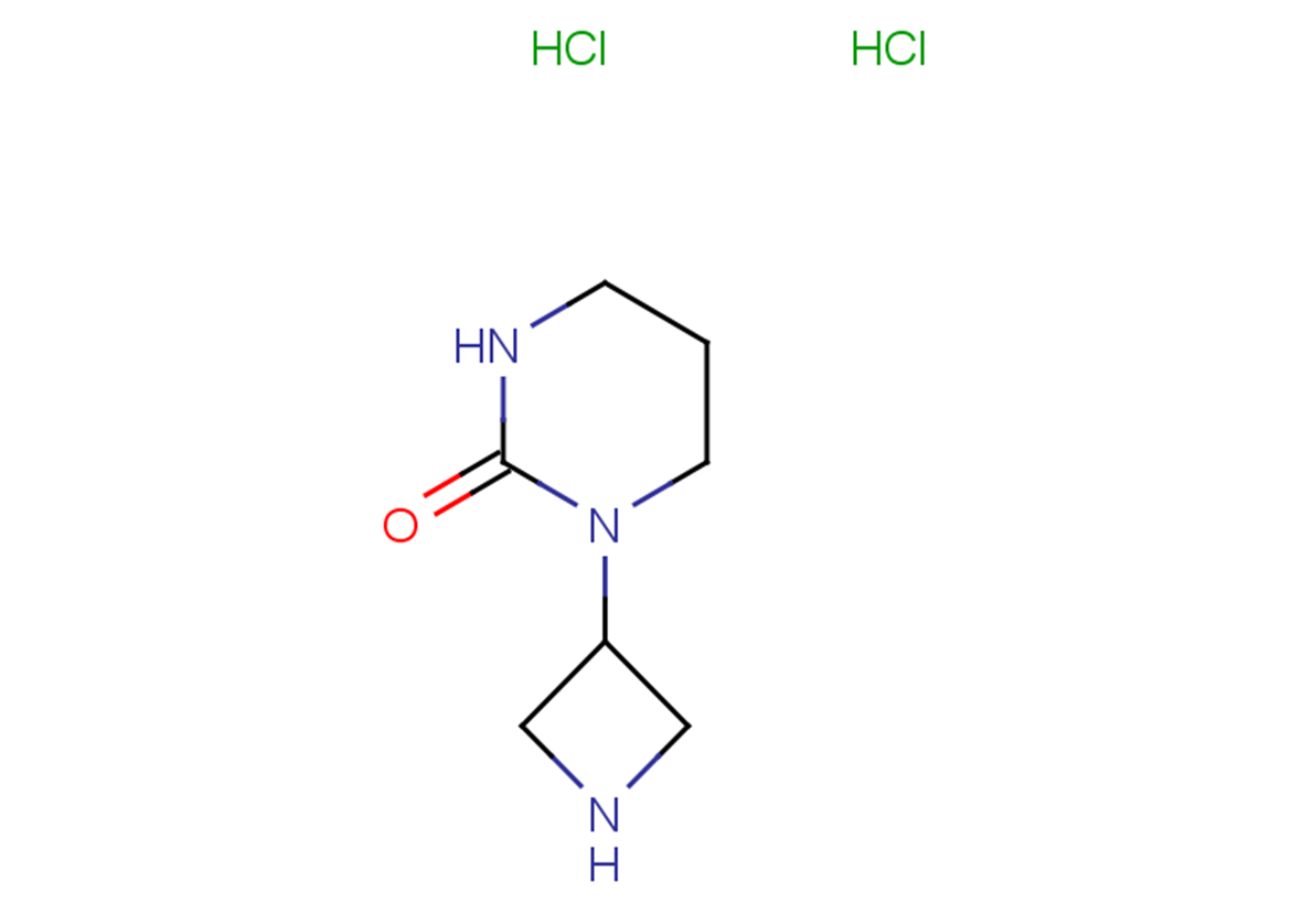 1-(azetidin-3-yl)-1,3-diazinan-2-one dihydrochloride