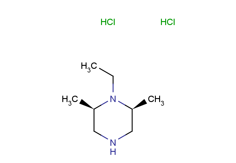 (2R,6S)-1-ethyl-2,6-dimethylpiperazine dihydrochloride