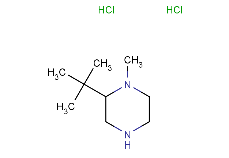2-tert-butyl-1-methylpiperazine dihydrochloride