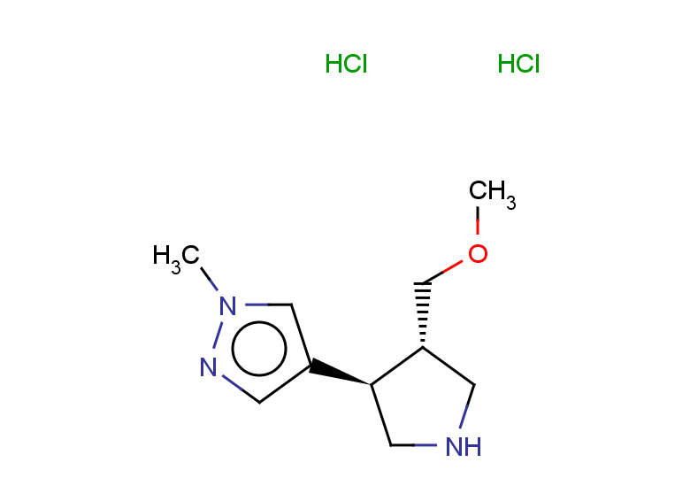 rac-4-[(3R,4S)-4-(methoxymethyl)pyrrolidin-3-yl]-1-methyl-1H-pyrazole dihydrochloride, trans