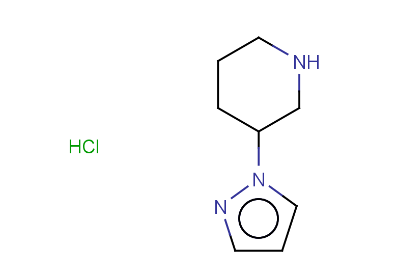 3-(1H-pyrazol-1-yl)piperidine hydrochloride