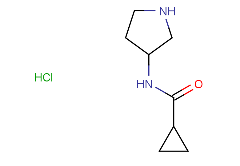 N-(pyrrolidin-3-yl)cyclopropanecarboxamide hydrochloride