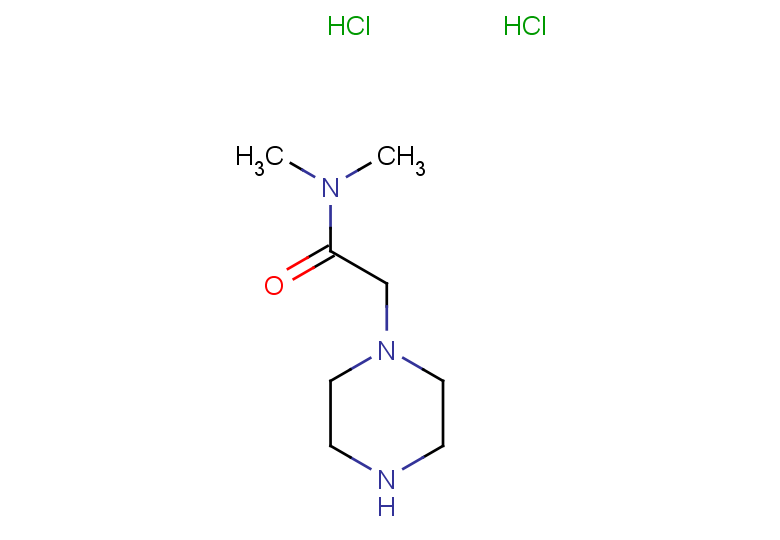 N,N-dimethyl-2-(piperazin-1-yl)acetamide dihydrochloride