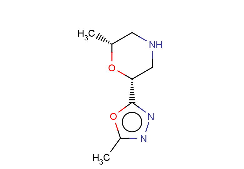 rac-(2R,6R)-2-methyl-6-(5-methyl-1,3,4-oxadiazol-2-yl)morpholine, cis