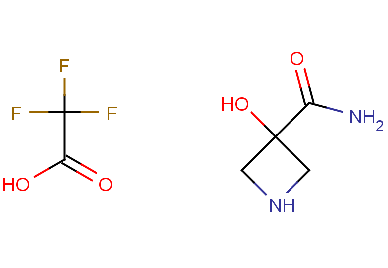3-hydroxyazetidine-3-carboxamide, trifluoroacetic acid
