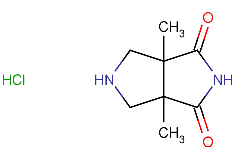 3a,6a-dimethyl-octahydropyrrolo[3,4-c]pyrrole-1,3-dione hydrochloride