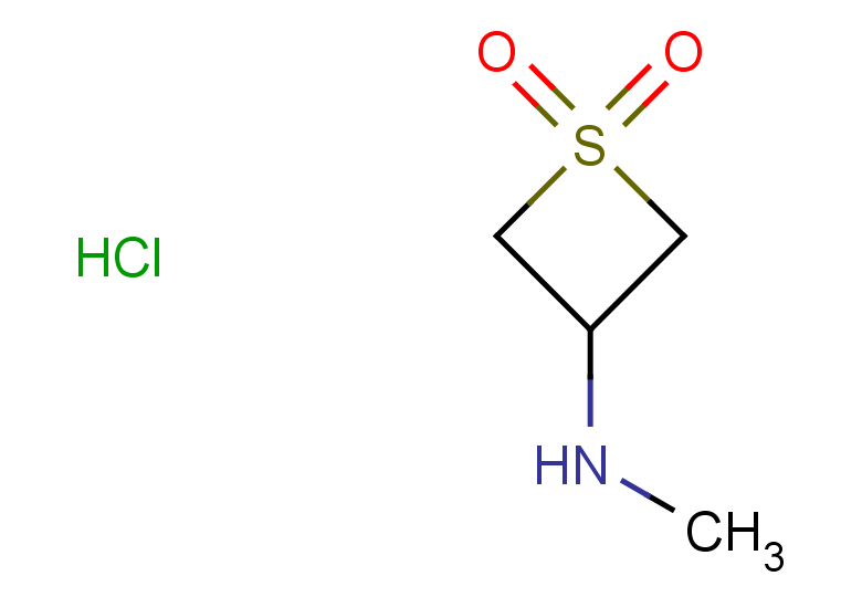 3-(methylamino)-1lambda6-thietane-1,1-dione hydrochloride