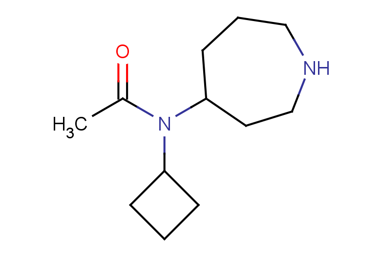N-(azepan-4-yl)-N-cyclobutylacetamide