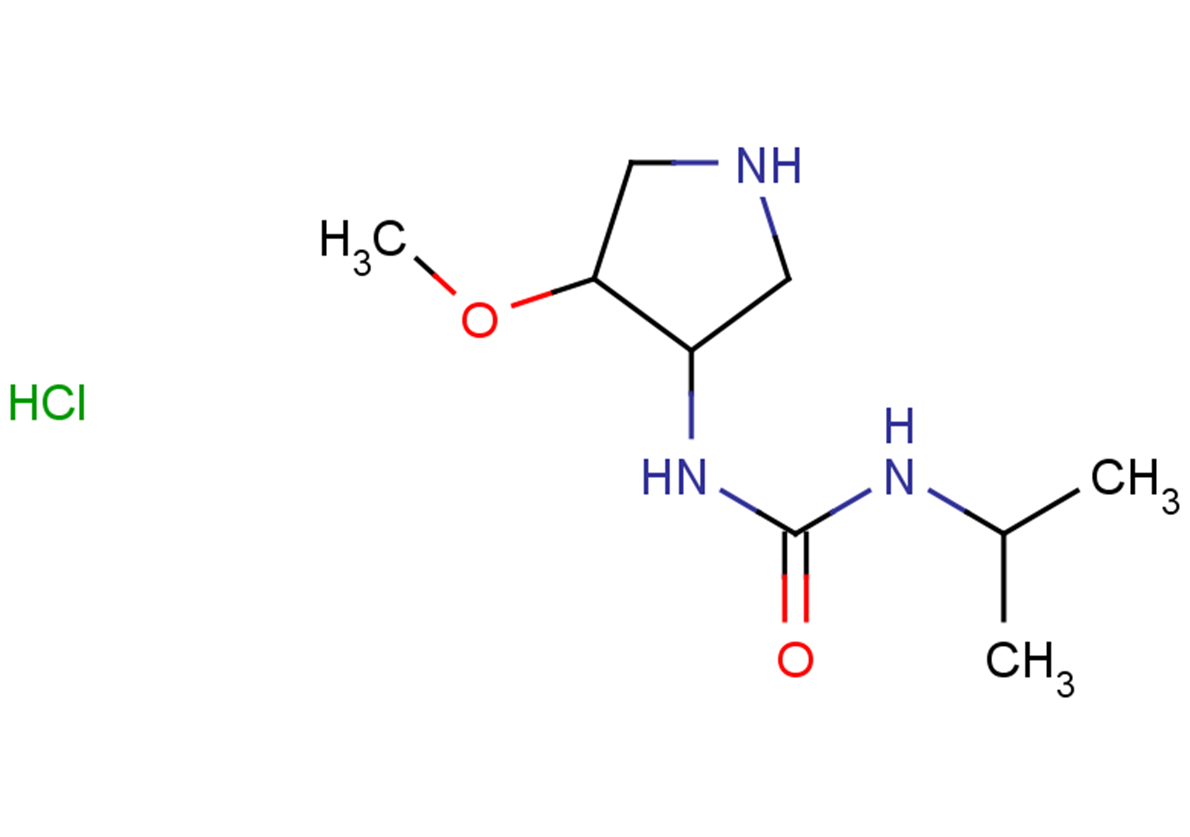 1-(4-methoxypyrrolidin-3-yl)-3-(propan-2-yl)urea hydrochloride