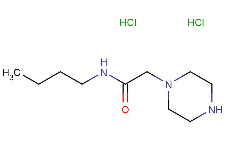 N-butyl-2-(piperazin-1-yl)acetamide dihydrochloride
