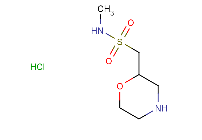 N-methyl-1-(morpholin-2-yl)methanesulfonamide hydrochloride
