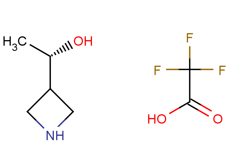 (1S)-1-(azetidin-3-yl)ethan-1-ol, trifluoroacetic acid