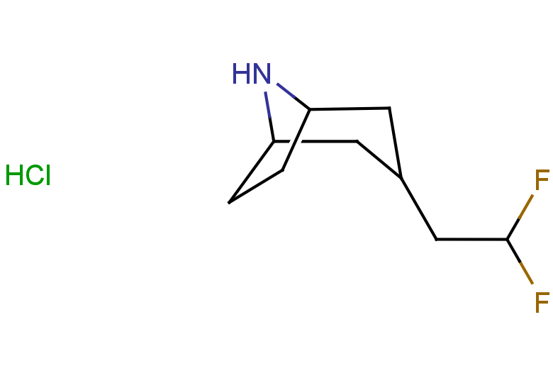 3-(2,2-difluoroethyl)-8-azabicyclo[3.2.1]octane hydrochloride