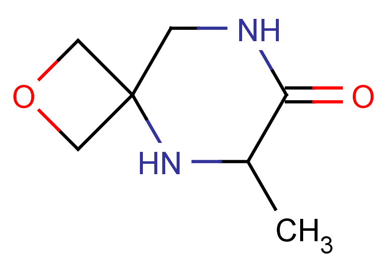 6-methyl-2-oxa-5,8-diazaspiro[3.5]nonan-7-one