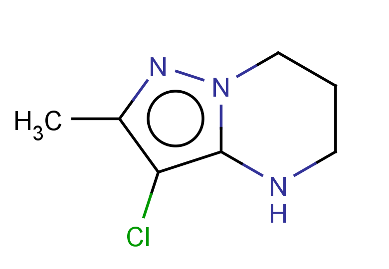 3-chloro-2-methyl-4H,5H,6H,7H-pyrazolo[1,5-a]pyrimidine