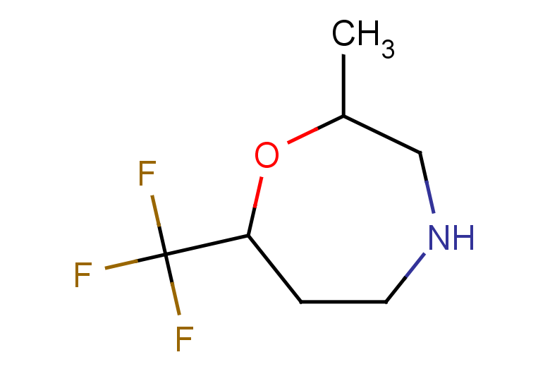 2-methyl-7-(trifluoromethyl)-1,4-oxazepane, Mixture of diastereomers