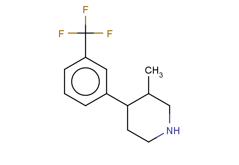 3-methyl-4-[3-(trifluoromethyl)phenyl]piperidine